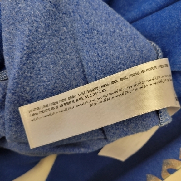 Disneyland Mickey Mouse Wishes Come True Sweatshirt Blue S - Picture 8 of 10